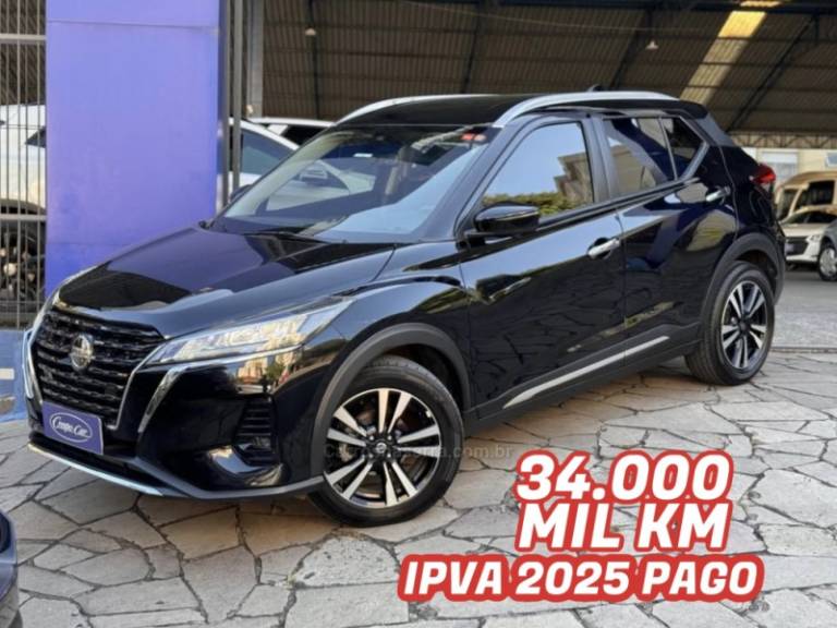 NISSAN - KICKS - 2022/2022 - Preta - R$ 104.900,00