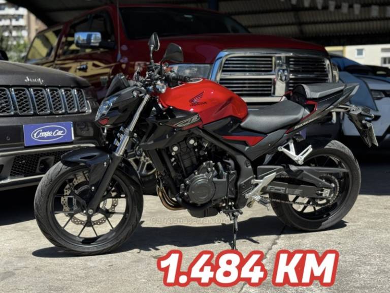 HONDA - CB 500F - 2020/2020 - Vermelha - R$ 38.500,00