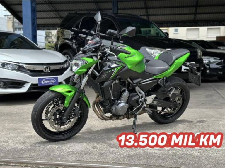 KAWASAKI - Z650 - 2018/2018 - Verde - R$ 32.800,00