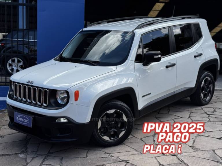 JEEP - RENEGADE - 2018/2018 - Branca - R$ 72.500,00