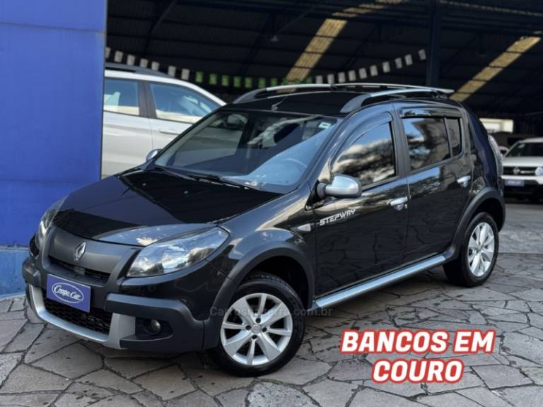 RENAULT - SANDERO - 2012/2012 - Preta - R$ 36.500,00