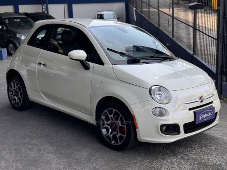 FIAT - 500 - 2012/2012 - Branca - R$ 45.900,00