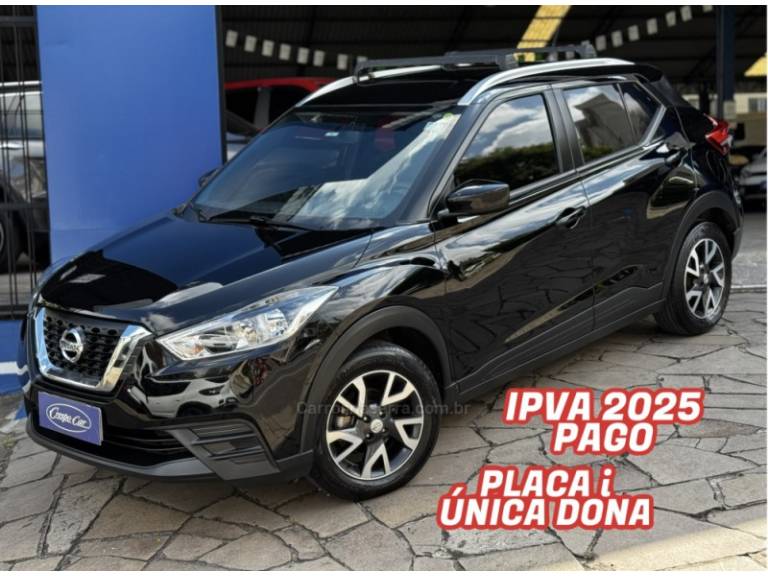 NISSAN - KICKS - 2020/2020 - Preta - R$ 78.500,00