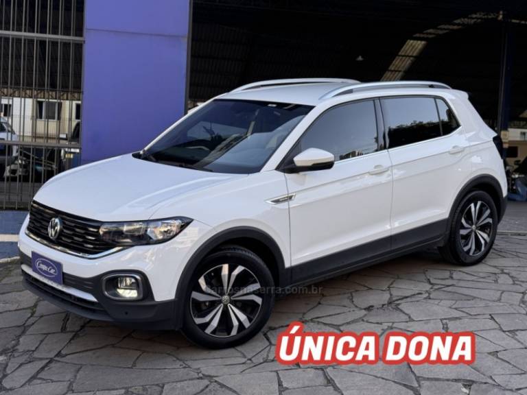 VOLKSWAGEN - T-CROSS - 2021/2021 - Branca - R$ 115.000,00