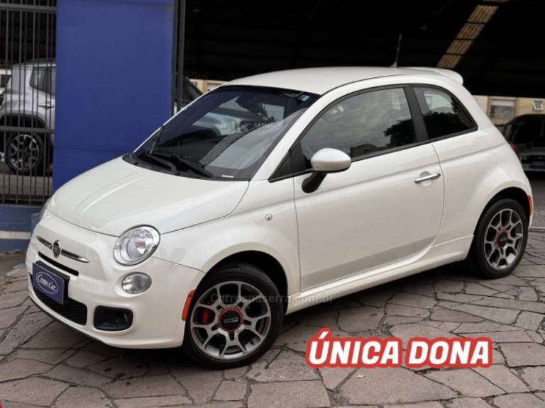 FIAT - 500 - 2012/2012 - Branca - R$ 45.900,00