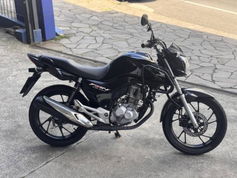 HONDA - CG 160 - 2023/2023 - Preta - Sob Consulta