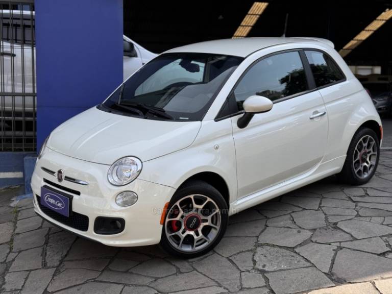 FIAT - 500 - 2012/2012 - Branca - R$ 45.900,00